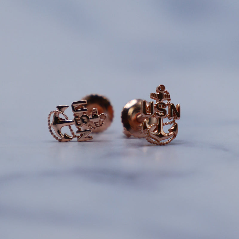 US Navy Stud Earrings