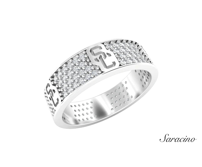 The Diamond USC Repeating Ring