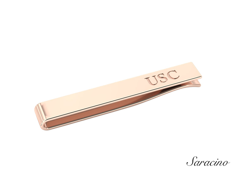 USC Tie Clip Rose Gold