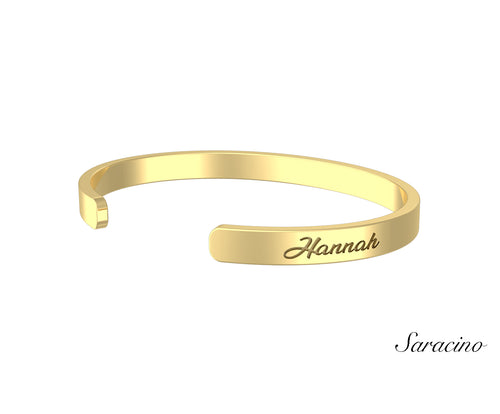 USC Diamond Graduation Bangle Yellow Gold