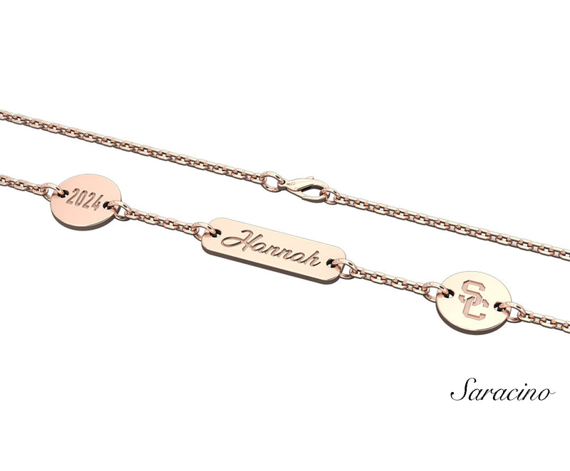 3 Piece USC Graduation Bracelet