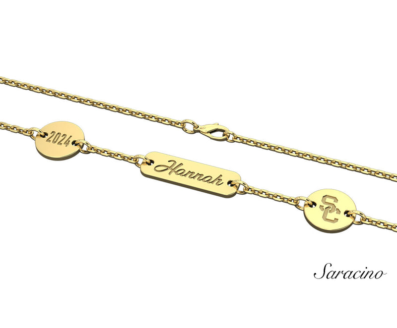 3 Piece USC Graduation Bracelet