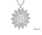 USC Marquise Diamond Graduation Pendant