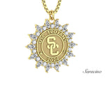 USC Marquise Diamond Graduation Pendant
