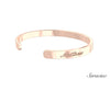 Loyola Diamond Graduation Bangle Rose Gold
