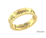 Loyola Concave Ring Yellow Gold
