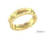 Loyola Concave Ring Yellow Gold