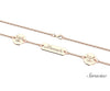 3 Piece US Navy Bracelet Rose Gold