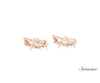 Shark Cufflinks Rose Gold