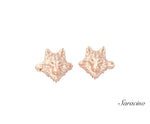 Wolf Cufflinks Rose Gold