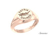 Patria Church Olive Branch Singet Ring Rose Gold