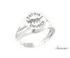 Patria Church Olive Branch Singet Ring White Gold