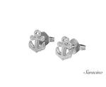 Anchor Stud Earrings
