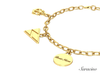 CYC Gold Charm Bracelet