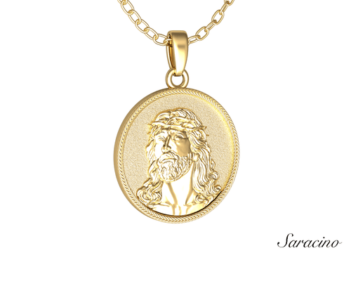 Jesus Coin Pendant