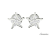 Starfish Diamond Stud Earrings