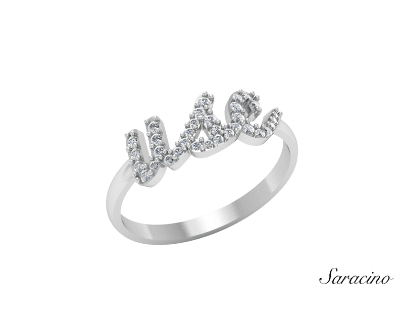 Diamond USC Ring
