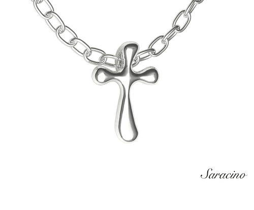 Tiffany Gold Cross Pendant