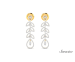 Dangle Leaf Earrings