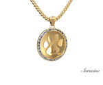 Loyola Baguette Grad Pendant