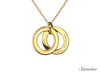 Loyola Grad Rings Necklace