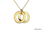 Loyola Grad Rings Necklace