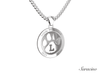 Loyola Baguette Grad Pendant