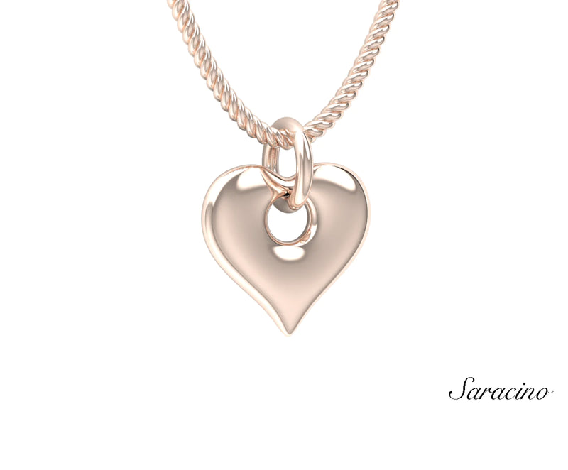 Puffy Heart Pendant