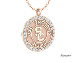 USC Diamond Alumni Pendant Rose Gold