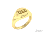 USC Signet Ring 14K Yellow Gold
