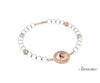USC Delta Gamma Pearl Bracelet Rose Gold