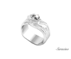 Whale Pearl Ring