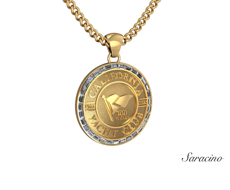 Boating jewelry—a pendant for the CYC centennial