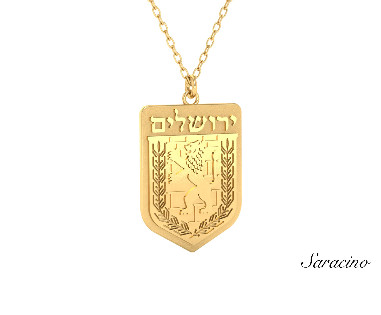 gold Lion of Judah pendant
