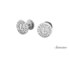 Loyola Class of 2023 Cufflinks White Gold