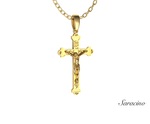 Classic Crucifix Pendant in 14K Yellow Gold
