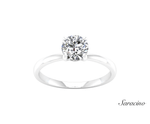 1.2ct Round Diamond Engagement Ring White Gold