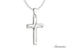 Shroud of Tourin Gold Cross Pendant