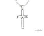 Shroud of Tourin Gold Cross Pendant