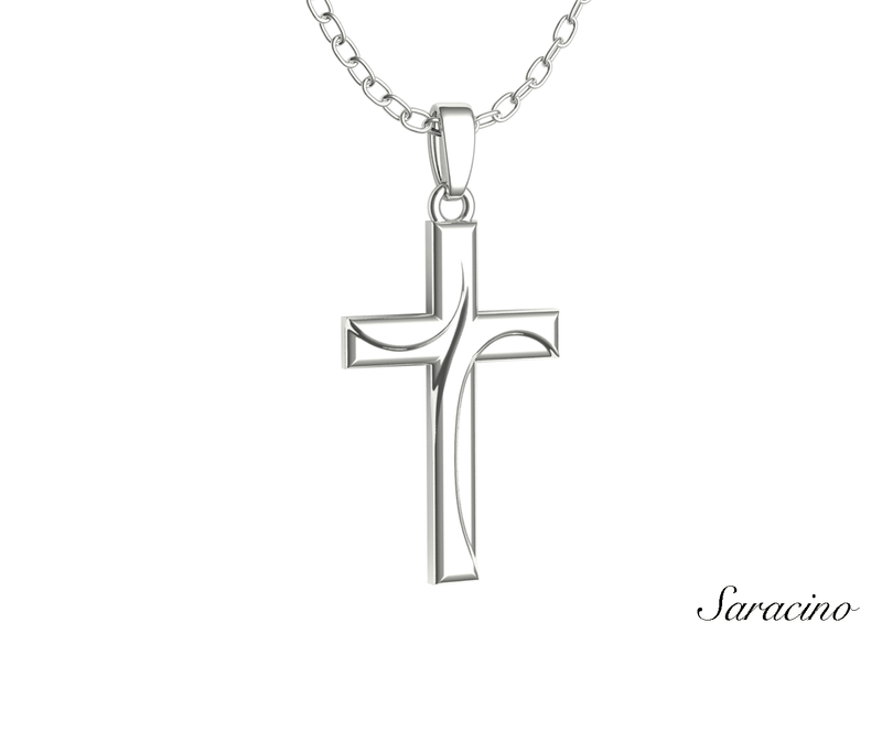 Shroud of Tourin Gold Cross Pendant